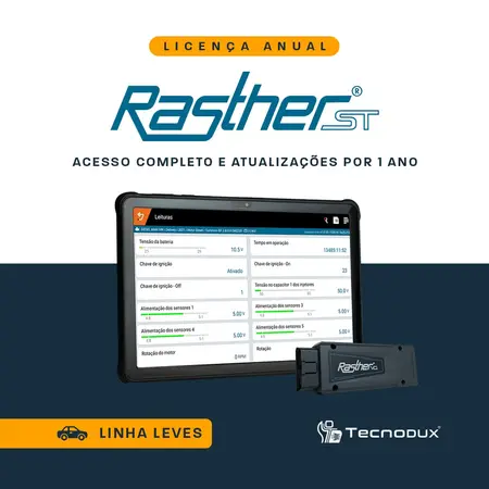 Licença Anual Rasther ST - Linha Leve